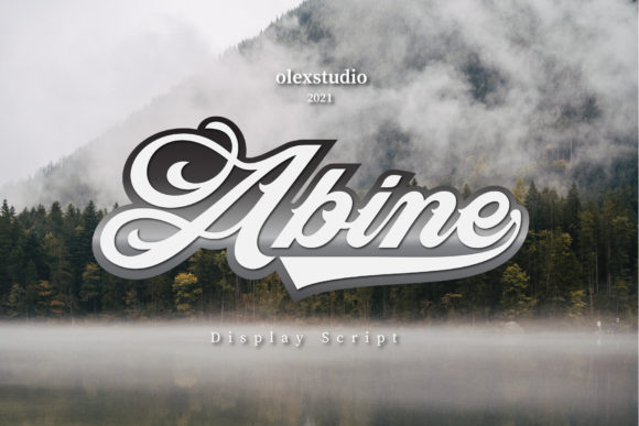 Abine Display Font Evaluation