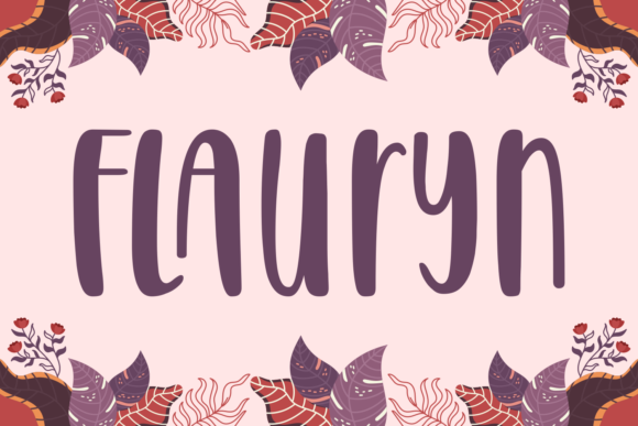 Flauryn: A Playful Display Font for Creative Projects
