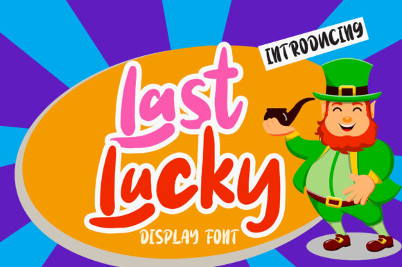 Last Lucky: The Playful Font for Sweet Designs