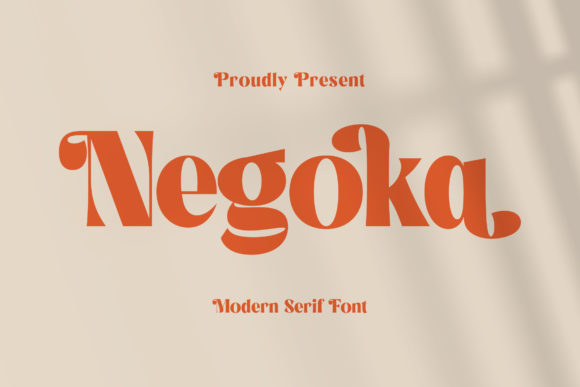 Negoka: Elevating Visual Identity with Bold, PUA-Encoded Typography