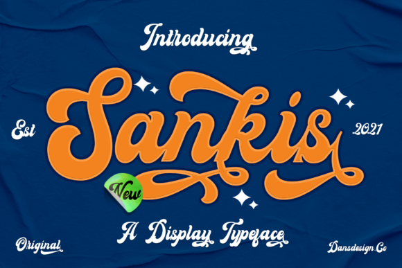 Sankis: Bringing Retro Boldness to Modern Design Projects