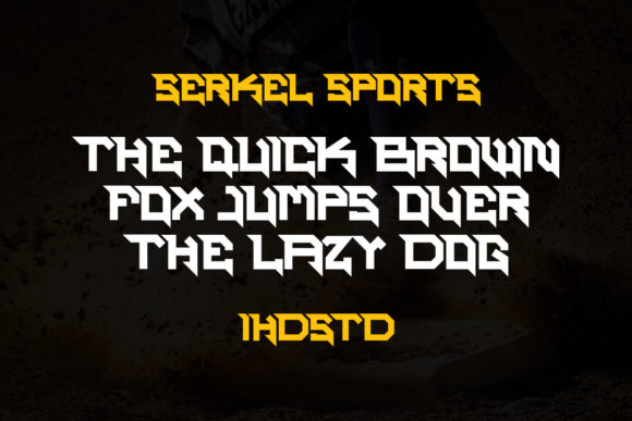 Serkel Sports: Elevating Bold Design with Modern Typography