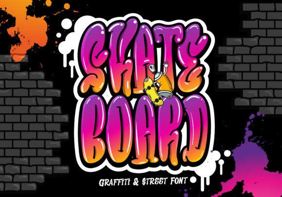 The Street Art Revolution: Why Skateboard Font is the Ultimate Choice for Bold Branding