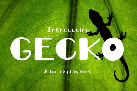 Why Gecko Is the Ultimate Display Font for Modern Digital and Print Design